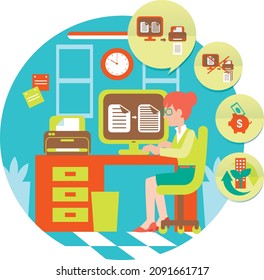 Online education on website and mobile application. Online training courses