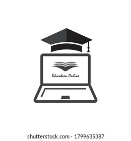 online education schooling vector icon illustration design