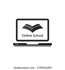 online education schooling vector icon illustration design