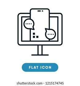 Online education vector icon