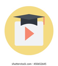 Online Education Vector Icon