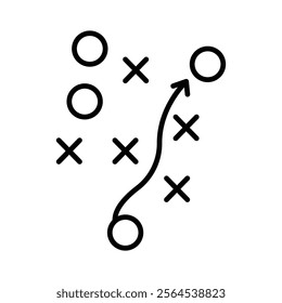 Online Education Vector Line Icon Design