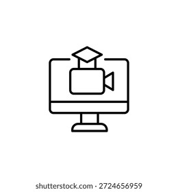 Educación Video en línea Aprender Computer Icon Graduation Cap