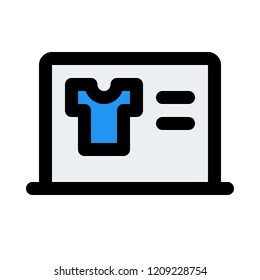 online electronic catalog