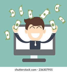 online entrepreneur - Successful business