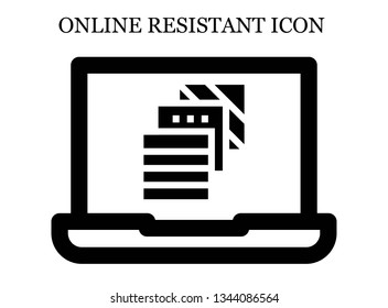 online Fabric icon. Editable online Fabric icon for web or mobile.