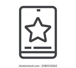 Online feedback line isolated icon. Vector flat graphic design cartoon illustration