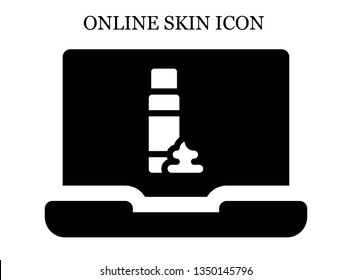online Foam icon. Editable online Foam icon for web or mobile.