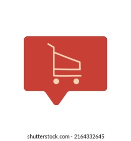 Online food delivery chat. Ordering on digital smartphone app vector illustration