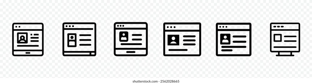 Online form application filling icon, Registration Icon Logo Vector Symbol. Register Icon, register online line icon vector. register online sign