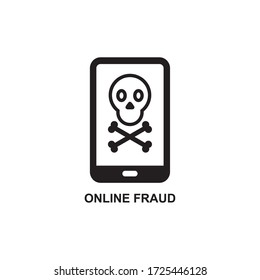 ICONO DE FRAUDE EN LÍNEA , ICONO DE HACK