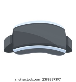 Online future camera glasses icon cartoon vector. Augmented reality. Vr glasses