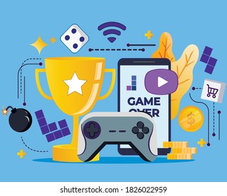 Online Games Prizes Winnings Infographics Stock Vector (Royalty Free) 1826022959  Shutterstock