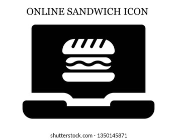 online Hamburger icon. Editable online Hamburger icon for web or mobile.