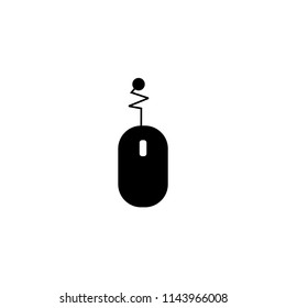 Online Icon Logo Design Element