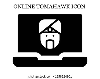 online Indian icon. Editable online Indian icon for web or mobile.