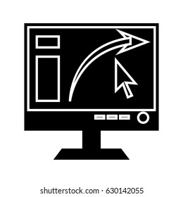 online info chart icon