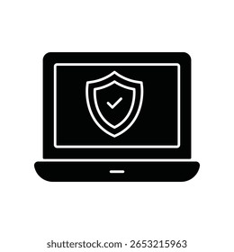 Online insurance :Vector Icon which can easily modify or edit


