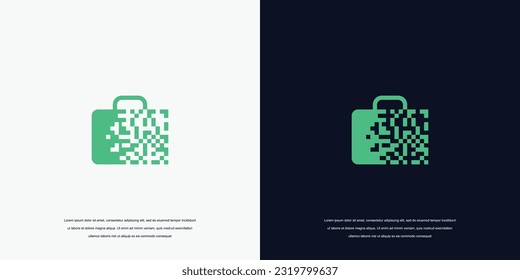 Online job logo design template