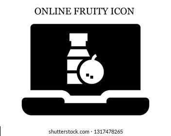 online Juice icon. Editable online Juice icon for web or mobile.