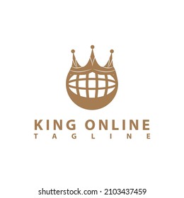 online king logo can be used for any company.