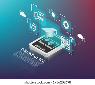 
Online learning with 3d  tablet online class on 3D Tablet 