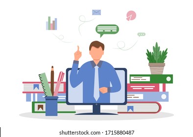 Webセミナー のベクター画像素材 画像 ベクターアート Shutterstock