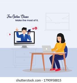 Online Learning Concept, Student learning on laptop, online teaching concept, elearning concept, online education, digital learning, students webinar, elearning platoform