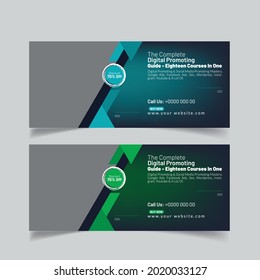 Online Learning Courses Billboard Banner Design .