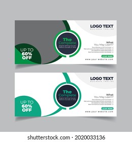 Online Learning Courses Billboard Banner Design .