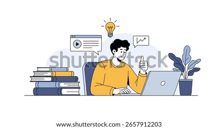 Online Learning and Education Technology for Digital Knowledge Acquisition and Skill Development