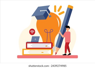 Online Learning Flat Illustration Design
