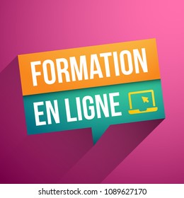 Online learning in French