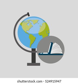 online learning globe education vector illustration eps 10