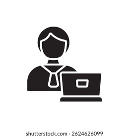 online learning icon collection .design style with background