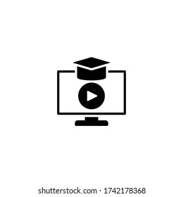 Vektorgrafik für das Online-Lernen