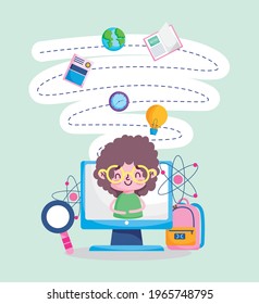 online learning pupil education computer