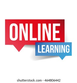 Online Learning speech bubbles