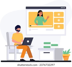 Online Learning With Students and Teachers