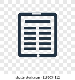 Online learning vector icon isolated on transparent background, Online learning transparency logo concept