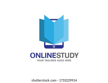 online learning vector icon simple and modern flat symbol for web site