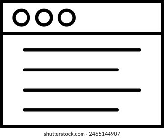 Online Learning Vector Line Icon Design