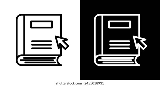 Online Learning und Virtual Academy Icon Set in Vektorgrafik