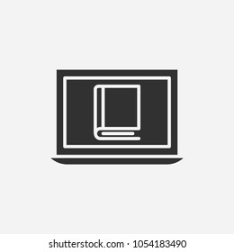 Online library icon illustration isolated vector sign symbol