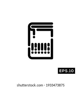 Online Library Icon. Library Icon vector Illustration Template For Web and Mobile