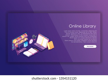 online library isometric design  template