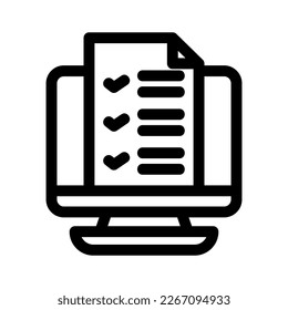online list icon or logo isolated sign symbol vector illustration - high quality black style vector icons
