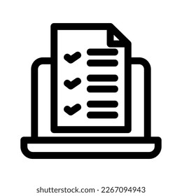 online list icon or logo isolated sign symbol vector illustration - high quality black style vector icons
