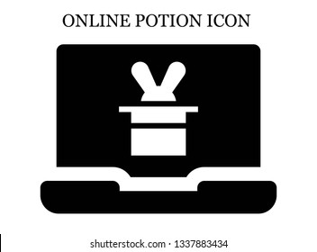 online Magician icon. Editable online Magician icon for web or mobile.