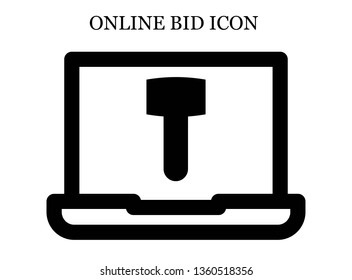 online Mallet icon. Editable online Mallet icon for web or mobile.